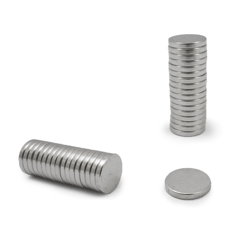 Iman de neodimio ø10x1,5mm Iman de neodimio ø10x1,5mm