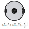 Aplique solar - estaca 4w 500 lm edm