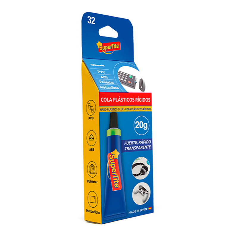 Adhesivo plasticos rigidos blister 20ml 2432 supertite Adhesivo plasticos rigidos blister 20ml 2432 supertite