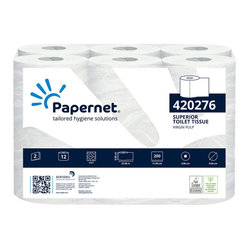 Rollo higiénico doméstico s22 papernet Rollo higiénico doméstico s22 papernet