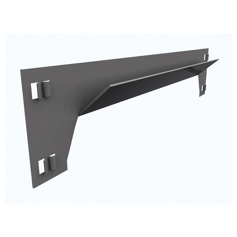 Larguero sclick 400mm gris. simon rack Larguero sclick 400mm gris. simon rack