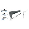 Larguero sclick 800mm gris. simon rack
