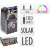 Guirnalda solar led, multicolor, 100 leds, 10 m