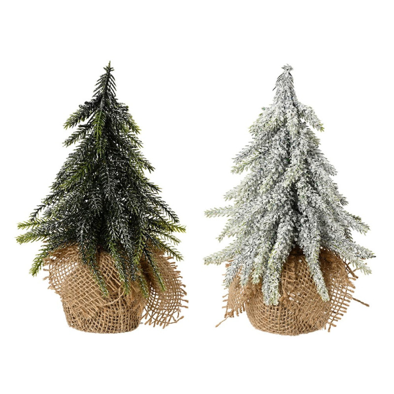 Mini pino con macetero de yute, modelo variados ø12 x 20 cm Mini pino con macetero de yute, modelo variados ø12 x 20 cm