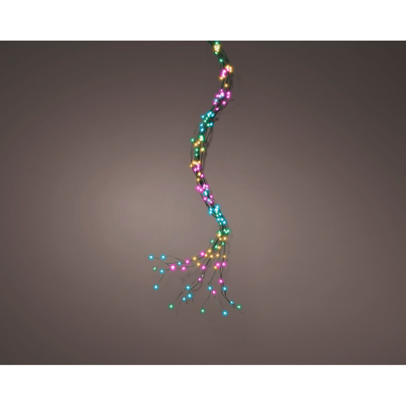 Luces microleds para árbol, multicolor suave Luces microleds para árbol, multicolor suave