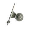 Recogedor empotrable para persiana 50 x 244 x 140 mm (distancia taladro 170 mm)
