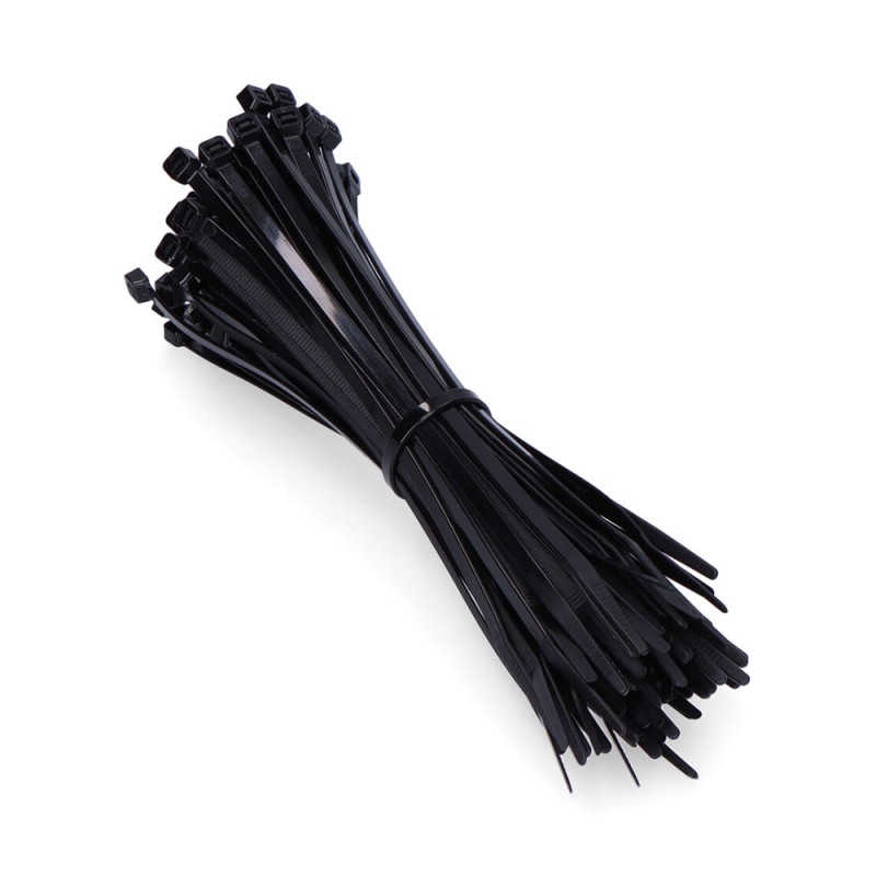Brida nylon ubn 7,6 x 350 mm negra 100 unid. Brida nylon ubn 7,6 x 350 mm negra 100 unid.