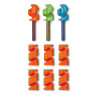 Set para hacer fuego naranja, medida 8x8x27mm, peso 5g. victorinox