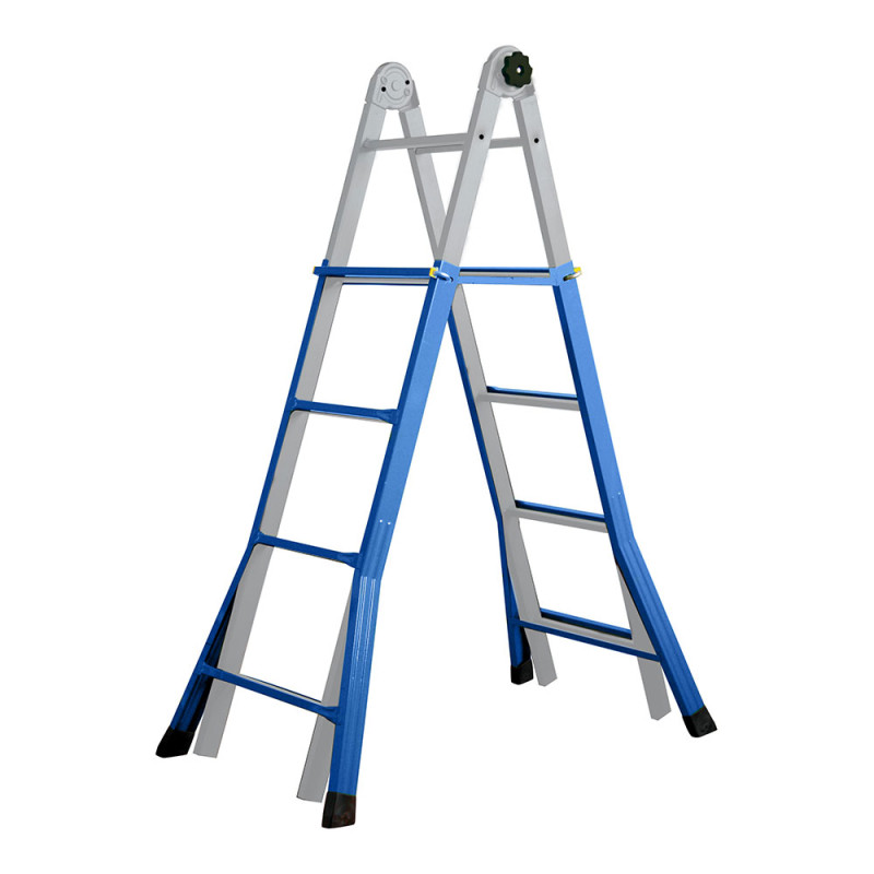 Escalera telescopica de acero 4+4 edm Escalera telescopica de acero 4+4 edm