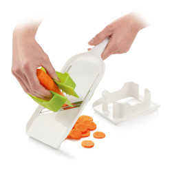 Mandolina con soporte multifuncion handy. tescoma