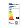 Kit 3 bombillas standard led e27 10 w 932 lm 6400 k luz fria ø6 x 10,8 cm