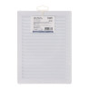 Rejilla ventilacíón rectangular empotrable con mosquitera abs 137x207mm blanco