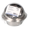 Rejilla ventilación acero inox copa empotrable ø100 mm