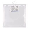 Tapa de registro cuadrada empotrable abs 20x20cm blanca
