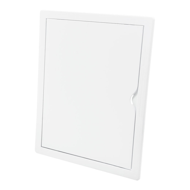 Tapa de registro rectangular empotrable abs 20x25cm blanca Tapa de registro rectangular empotrable abs 20x25cm blanca