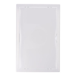 Tapa de registro rectangular empotrable abs 25x40cm blanca