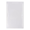 Tapa de registro rectangular empotrable abs 25x40cm blanca