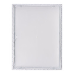 Tapa de registro rectangular empotrable abs 30x40cm blanca