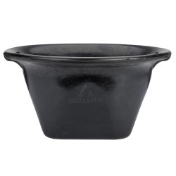Cubo norteño 13 l de caucho resistente negro.
