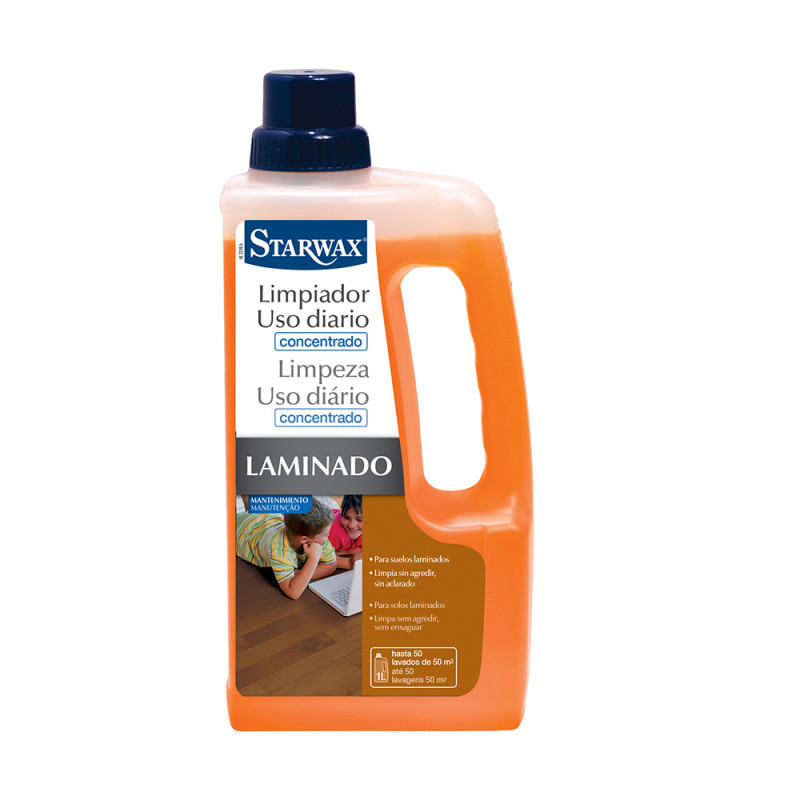 Limpiador uso diario suelos laminados 1 l. Limpiador uso diario suelos laminados 1 l.