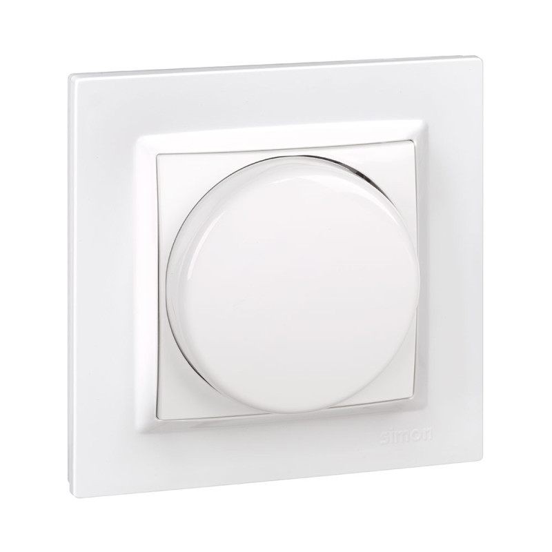 Interruptor led regulable blanco con marco Interruptor led regulable blanco con marco