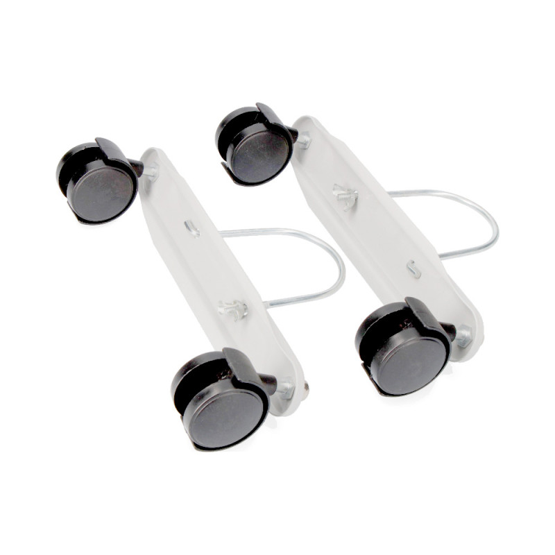 Set recambio sopoportes blancos + ruedas para 07124 Set recambio sopoportes blancos + ruedas para 07124