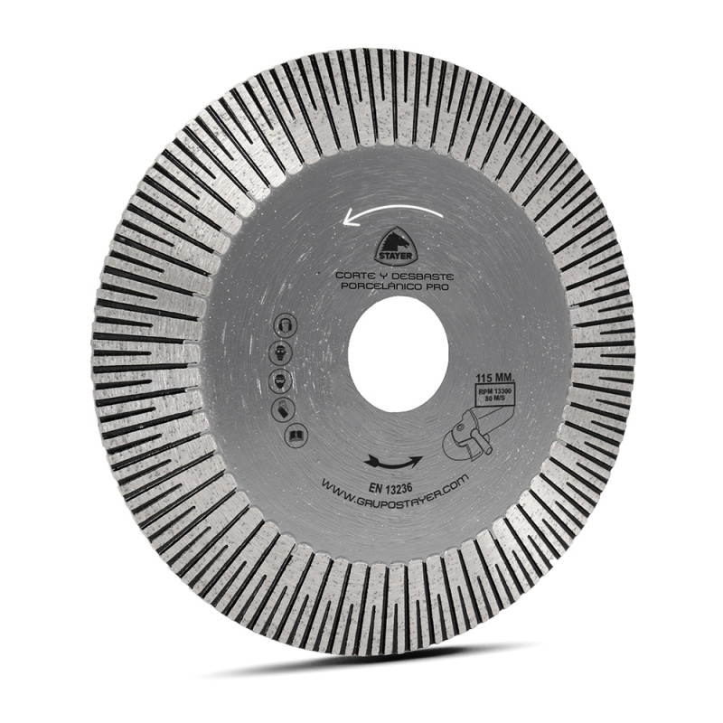 Disco corte y desbaste porcelanico pro ø125 mm Disco corte y desbaste porcelanico pro ø125 mm