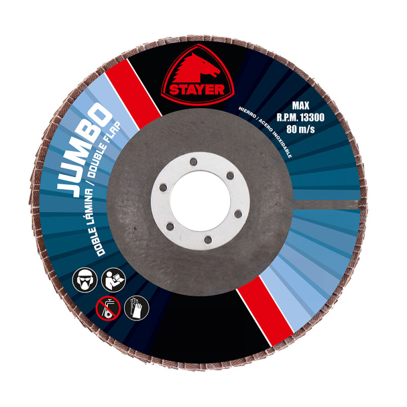 Disco doble lámina procer 115 mm grano 40 Disco doble lámina procer 115 mm grano 40