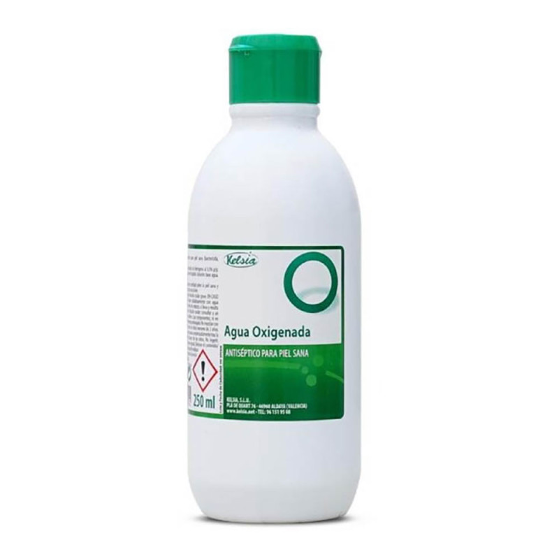 Agua oxigenada kelsia 250 ml (10 vol) Agua oxigenada kelsia 250 ml (10 vol)