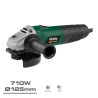 Amoladora angular ø125mm 710w con maletín