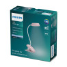 Flexo pinza led 3w 4.000k rosa