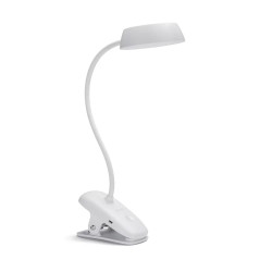 Flexo pinza led 3 w 4.000 k blanco