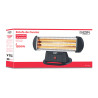 Estufa de cuarzo - modelo 3 barras - anti-vuelco - 400-800-1200w edm