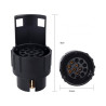 7conector remolque 13-7 pines 12v