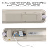 Regleta estanca led ip65 18 w 1990 lm 6500 k luz fria 5,9 x 59 x 6,6 cm
