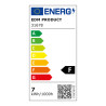 Regleta led con sensor 7 w 480 lm 6500 k luz fria 43.9 x 5.5 cm