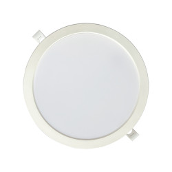 Pack 3 downlights led 18 w luz fría 6400 k
