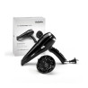 Secador de pelo 2000w negro con cable retráctil