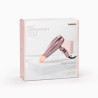 Secador de pelo 2100w gris-rosa-dorado iónico