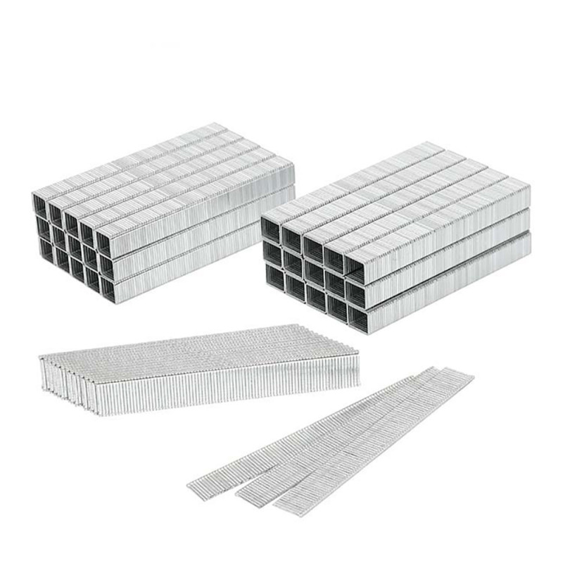 Grapas variadas 20ga t5 10mm, 12mm + clavos 18ga f 15 mm, 7500 unidades Grapas variadas 20ga t5 10mm, 12mm + clavos 18ga f 15 mm, 7500 unidades