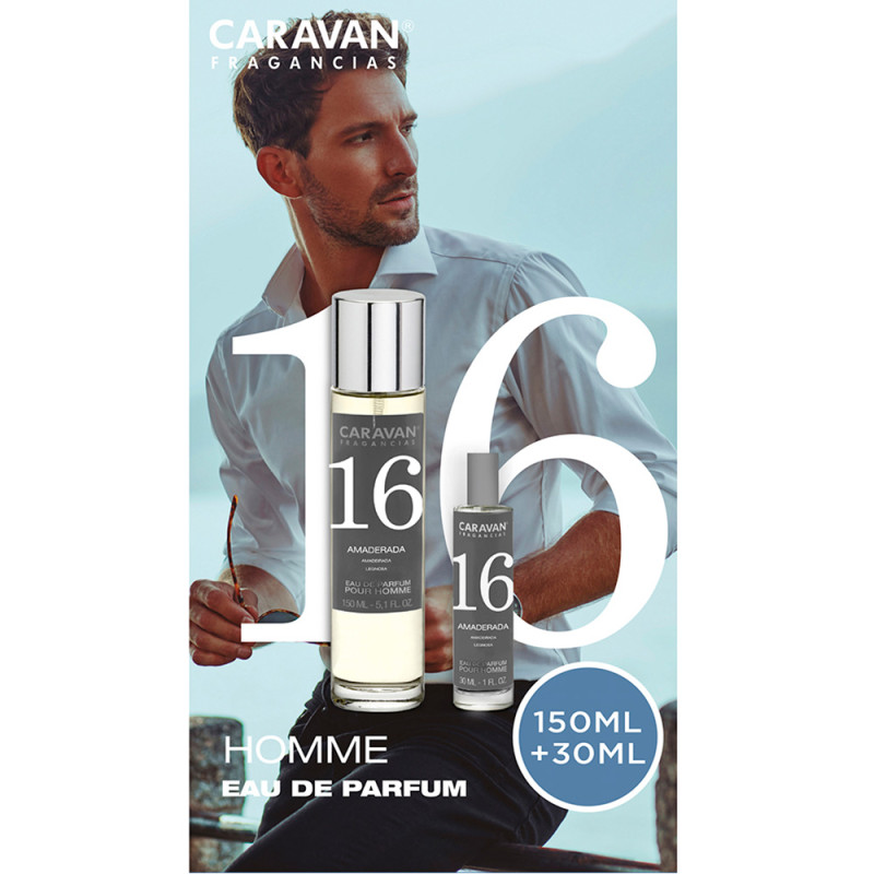 Estuche eau de parfum caravan nº 16, 150 + 30 ml señor Estuche eau de parfum caravan nº 16, 150 + 30 ml señor