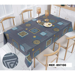 Rollo mantel master gold azul, 1,40 x 20 m