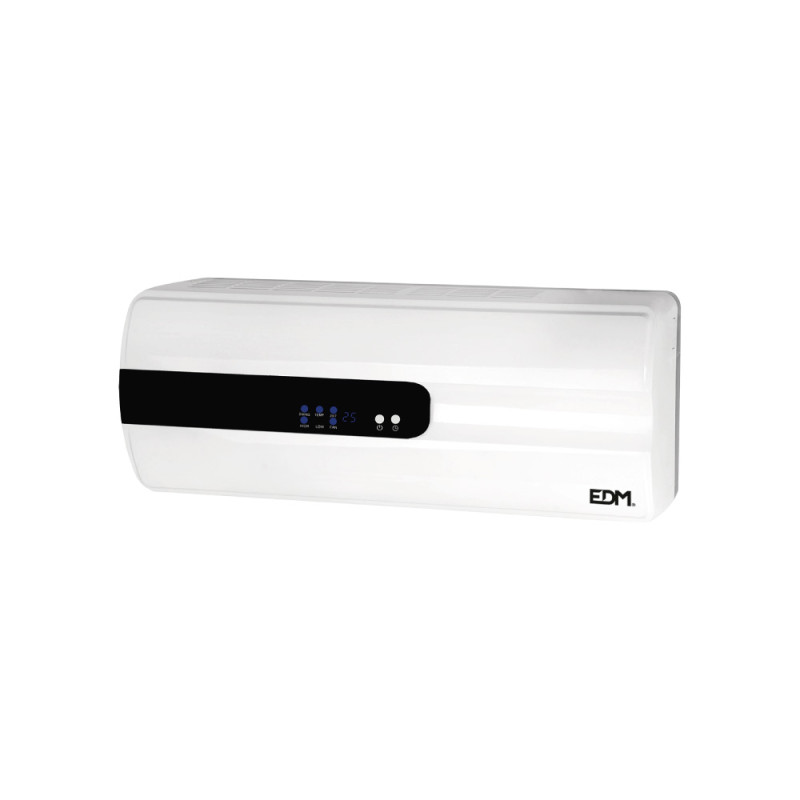 Calefactor split ceramico - 1000-2000w - con mando distancia - edm Calefactor split ceramico - 1000-2000w - con mando distancia - edm