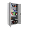 Armario multiusos 2 puertas 4 baldas, 80 x 40 x 180 cm