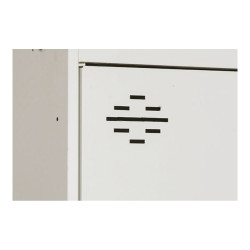 Taquilla desmontada 2 puertas ancho 30 x 50 x 180 cm