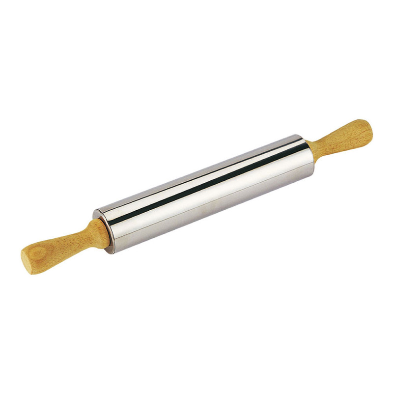 Rodillo inox 25 cm diametro 5 cm delicia Rodillo inox 25 cm diametro 5 cm delicia