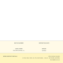 Pinza tenacilla space line