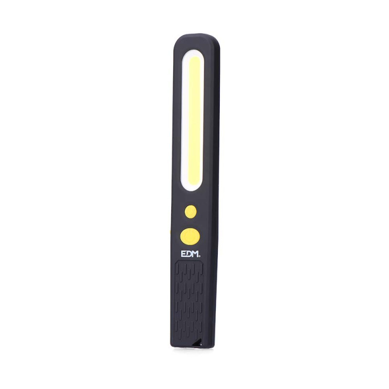 Linterna de trabajo spot 3 w / cob 5 w, medida 37 x 16 x 241 mm Linterna de trabajo spot 3 w / cob 5 w, medida 37 x 16 x 241 mm