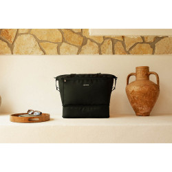 Bolsa de avion negra 25 - 35 l
