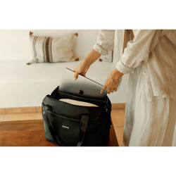 Bolsa de avion negra 25 - 35 l